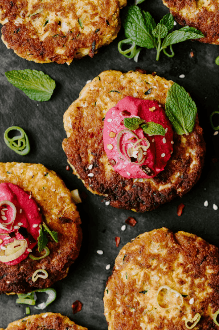 Zucchini & Cauliflower Fritters